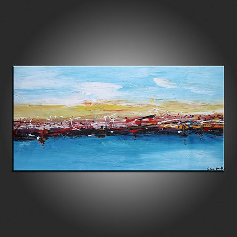 Modern Art, Art Painting, Abstract Art, Contemporary Art, Flower Art, Abstract Art Painting, Living Room Wall Art, Canvas Art-Silvia Home Craft