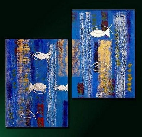 Large Art, Abstract Painting, Blue Art, Canvas Painting, Abstract Art, Wall Art, Wall Hanging, Bedroom Wall Art, Modern Art, Hand Painted Art-Silvia Home Craft