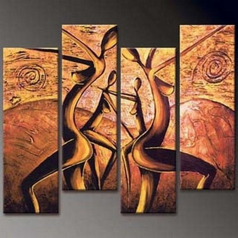 Abstract Painting, Wall Painting, Bedroom Wall Art, Modern Art, Extra Large Wall Art, Contemporary Art-Silvia Home Craft