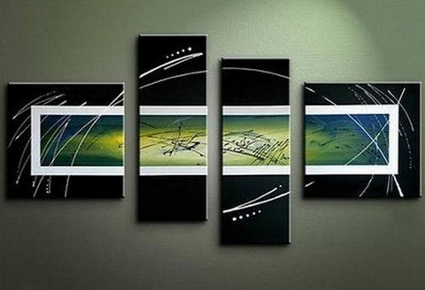 Extra Large Art, Modern Abstract Painting, Abstract Wall Art Paintings, Living Room Contemporary Paintings, Modern Art on Canvas-Silvia Home Craft