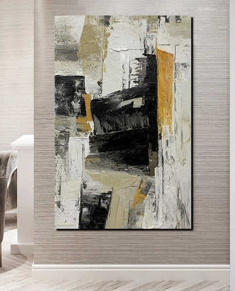 Paintings for Living Room, Modern Paintings, Simple Modern Art, Abstract Acrylic Painting, Contemporary Paintings, Buy Paintings Online-Silvia Home Craft