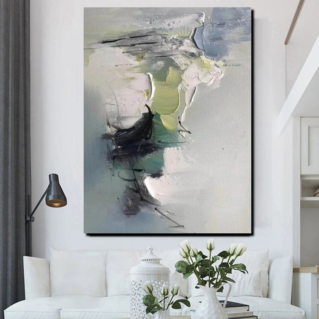 Simple Abstract Paintings, Dining Room Modern Wall Art, Modern