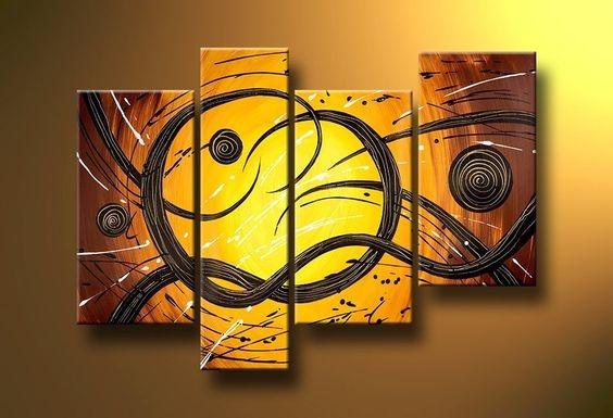Extra Large Painting, Living Room Wall Art, Abstract Art on Sale, Contemporary Artwork-Silvia Home Craft