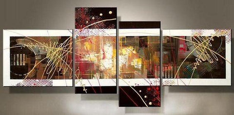 Living Room Wall Art, Abstract Art, Huge Painting, Modern Art, Extra Large Wall Art, Modern Art, Art on Canvas-Silvia Home Craft