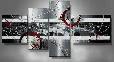 Abstract Canvas Wall Art Paintings, Extra Large Painting for Living Room, Modern Paintings for Sale, Buy Contemporary Artwork-Silvia Home Craft