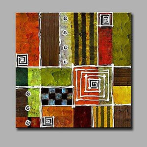 Canvas Painting, Abstract Painting, Modern Oil Painting, Canvas Art, Ready to Hang-Silvia Home Craft