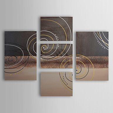 Modern Wall Painting, Abstract Canvas Art, Simple Abstract Painting, Living Room Contemporary Painting, Bedroom Wall Art, 3 Piece Wall Art-Silvia Home Craft