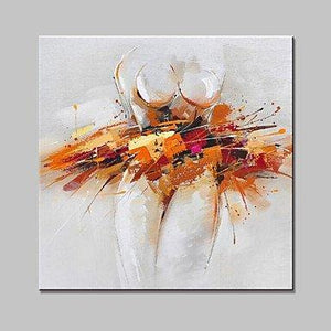 Modern Painting, Abstract Painting, Canvas Artwork, Oil Painting, Canvas Art, Ready to Hang-Silvia Home Craft