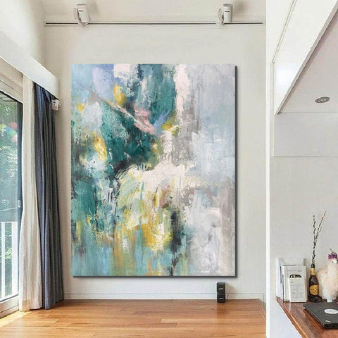 Simple Modern Art, Simple Abstract Canvas Painting, Modern Paintings for Living Room, Contemporary Acrylic Paintings, Large Wall Art Paintings-Silvia Home Craft