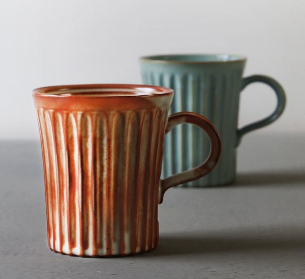 Large Capacity Coffee Cup, Cappuccino Coffee Mug, Handmade Pottery Coffee Cup, Large Tea Cup-Silvia Home Craft