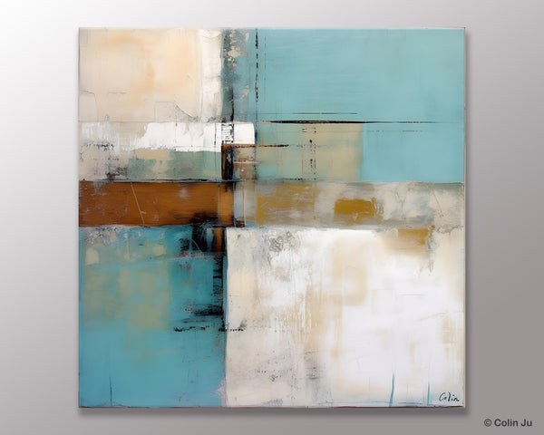 Extra Large Painting on Canvas, Contemporary Acrylic Paintings, Large Original Abstract Wall Art, Large Canvas Paintings for Bedroom-Silvia Home Craft