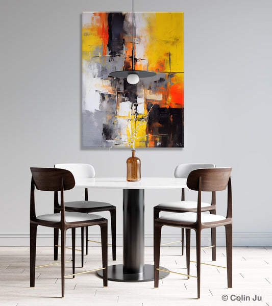 Living Room Wall Art Ideas, Modern Wall Art Paintings, Buy Abstract Paintings Online, Original Abstract Canvas Painting, Hand Painted Canvas Art-Silvia Home Craft