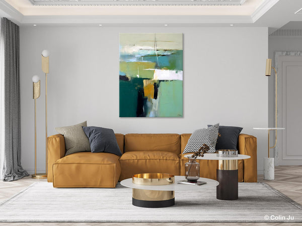 Extra Large Canvas Painting for Bedroom, Abstract Painting on Canvas, Contemporary Acrylic Paintings, Original Abstract Wall Art for Sale-Silvia Home Craft