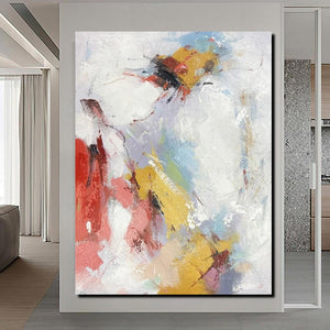 Dining Room Wall Art Ideas, Abstract Modern Painting, Acrylic Canvas Paintings, Simple Wall Art Paintings, Contemporary Painting-Silvia Home Craft
