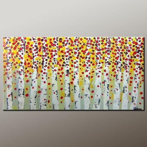 Living Room Wall Art, Canvas Art, Contemporary Art, Canvas Painting, Abstract Art Painting, Heavy Texture Painting, Modern Art, Flower Art, Canvas Wall Art-Silvia Home Craft