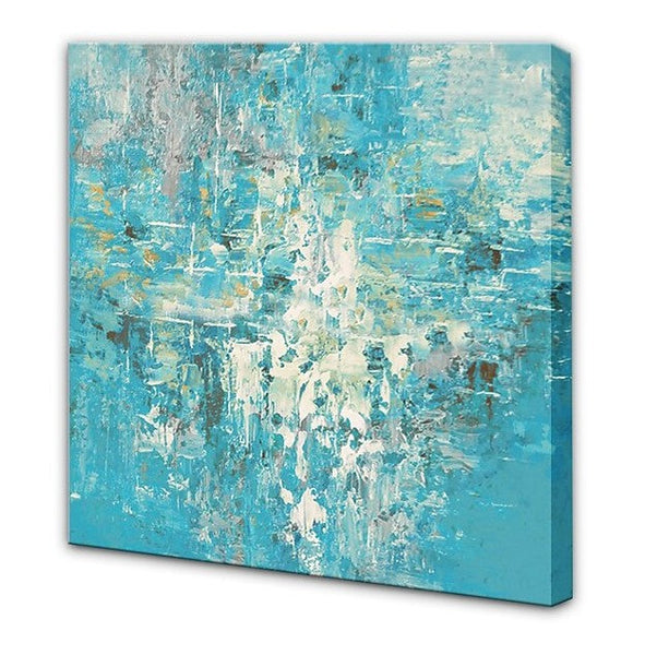 Paintings for Living Room, Abstract Acrylic Painting, Simple Painting Ideas for Bedroom, Large Abstract Canvas Paintings, Hand Painted Wall Painting-Silvia Home Craft
