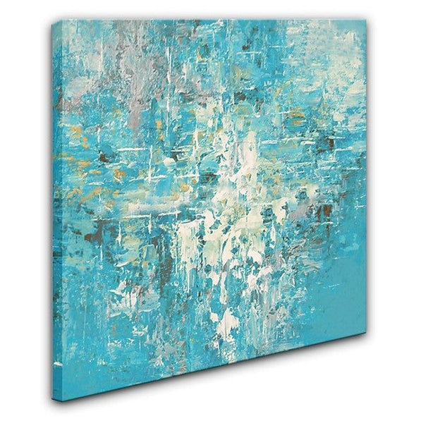 Paintings for Living Room, Abstract Acrylic Painting, Simple Painting Ideas for Bedroom, Large Abstract Canvas Paintings, Hand Painted Wall Painting-Silvia Home Craft