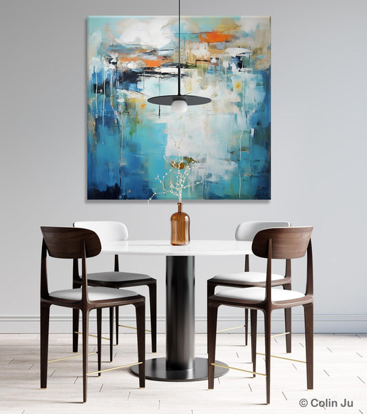 Large Abstract Painting for Bedroom, Original Modern Wall Art Paintings, Contemporary Canvas Art, Modern Acrylic Artwork, Buy Art Online-Silvia Home Craft