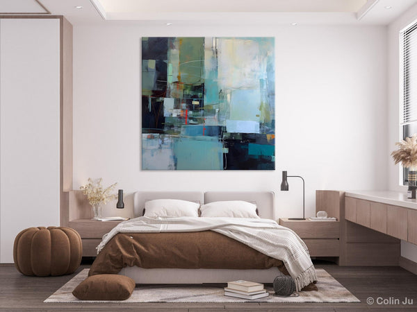 Original Modern Paintings, Contemporary Canvas Art, Modern Acrylic Artwork, Buy Art Paintings Online, Large Abstract Painting for Bedroom-Silvia Home Craft