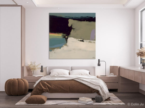 Modern Abstract Artwork, Original Canvas Wall Art, Contemporary Acrylic Paintings, Hand Painted Canvas Art, Large Abstract Painting for Sale-Silvia Home Craft