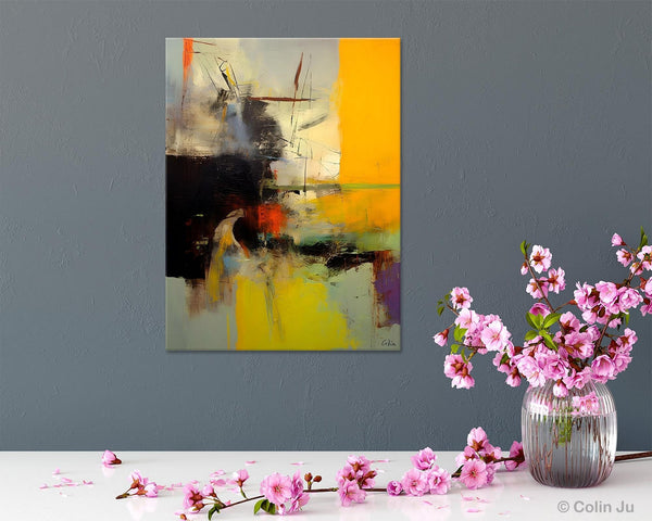 Large Wall Art Paintings for Living Room, Large Original Artwork, Contemporary Acrylic Painting on Canvas, Modern Canvas Art Paintings-Silvia Home Craft