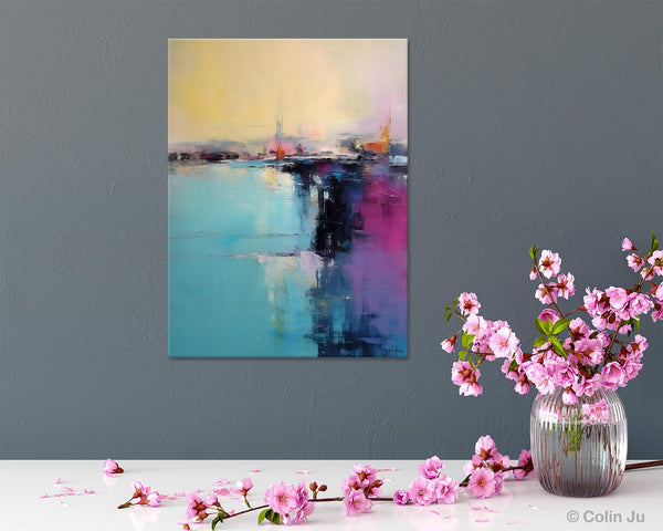 Large Original Artwork, Contemporary Acrylic Painting on Canvas, Large Wall Art Paintings for Living Room, Modern Canvas Art Paintings-Silvia Home Craft