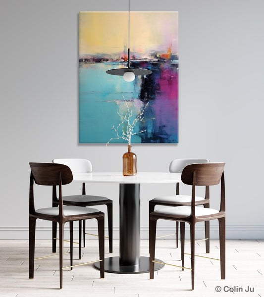 Large Original Artwork, Contemporary Acrylic Painting on Canvas, Large Wall Art Paintings for Living Room, Modern Canvas Art Paintings-Silvia Home Craft