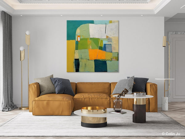 Original Abstract Wall Art, Contemporary Canvas Art, Modern Acrylic Artwork, Hand Painted Canvas Art, Extra Large Abstract Painting for Sale-Silvia Home Craft