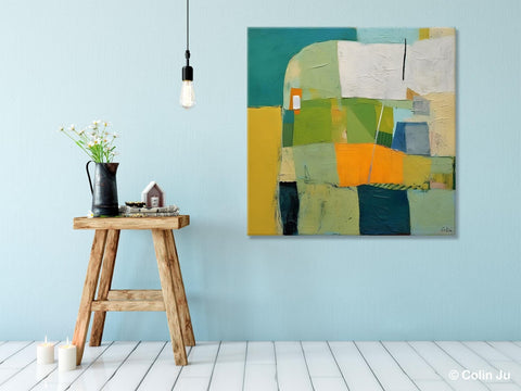 Original Abstract Wall Art, Contemporary Canvas Art, Modern Acrylic Artwork, Hand Painted Canvas Art, Extra Large Abstract Painting for Sale-Silvia Home Craft