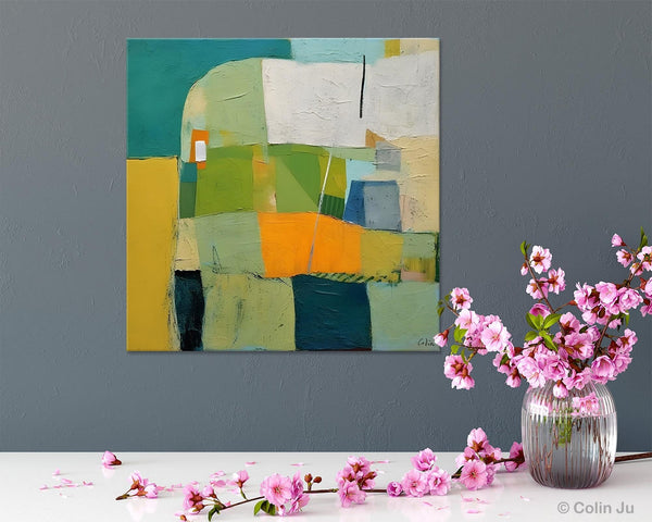 Original Abstract Wall Art, Contemporary Canvas Art, Modern Acrylic Artwork, Hand Painted Canvas Art, Extra Large Abstract Painting for Sale-Silvia Home Craft