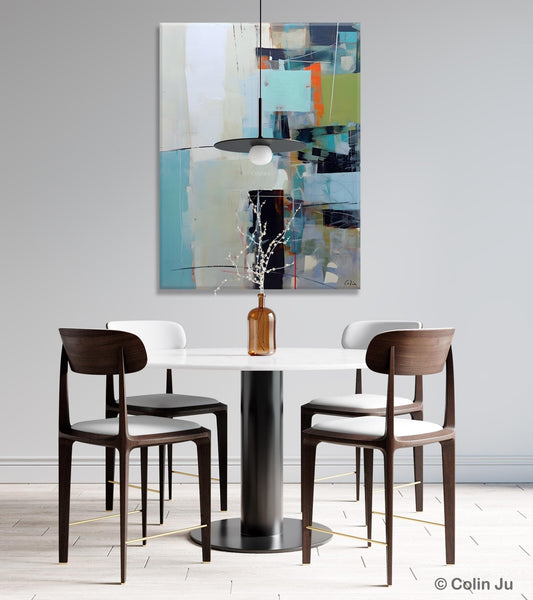Abstract Wall Paintings, Large Contemporary Wall Art, Extra Large Paintings for Bedroom, Hand Painted Canvas Art, Original Modern Painting-Silvia Home Craft
