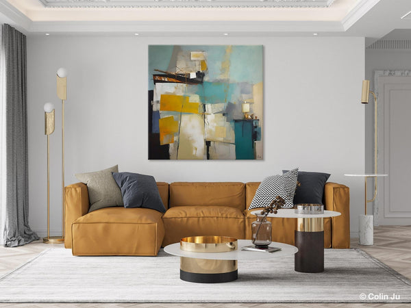 Original Modern Paintings, Contemporary Canvas Art for Living Room, Modern Acrylic Paintings, Extra Large Abstract Paintings on Canvas-Silvia Home Craft