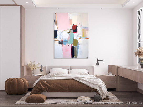 Hand Painted Canvas Art, Modern Paintings, Large Contemporary Wall Art, Extra Large Paintings for Living Room, Original Abstract Painting-Silvia Home Craft