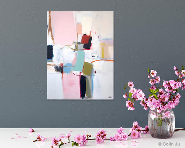 Hand Painted Canvas Art, Modern Paintings, Large Contemporary Wall Art, Extra Large Paintings for Living Room, Original Abstract Painting-Silvia Home Craft