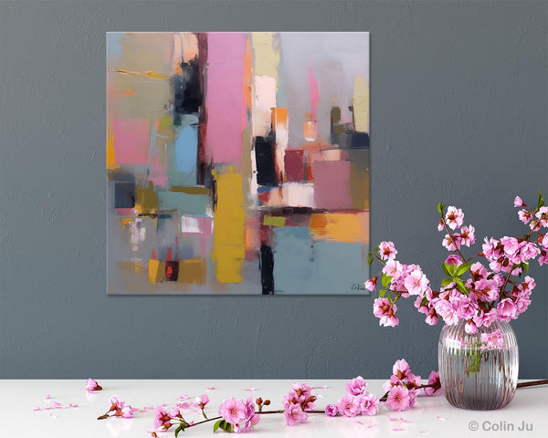 Original Modern Abstract Artwork, Modern Canvas Art Paintings, Extra Large Canvas Paintings for Living Room, Abstract Wall Art for Sale-Silvia Home Craft