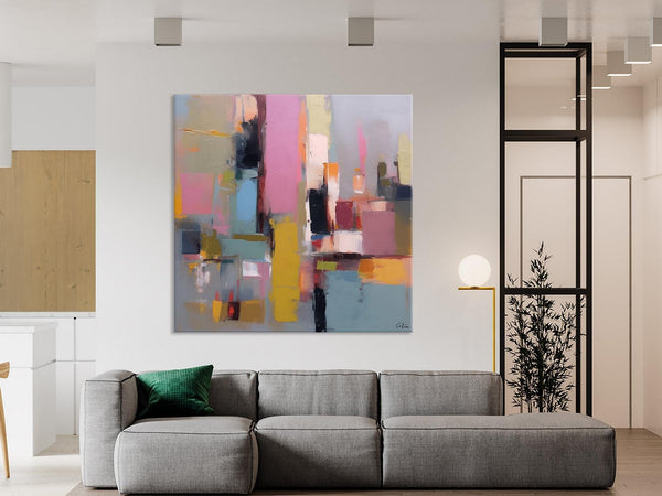 Original Modern Abstract Artwork, Modern Canvas Art Paintings, Extra Large Canvas Paintings for Living Room, Abstract Wall Art for Sale-Silvia Home Craft
