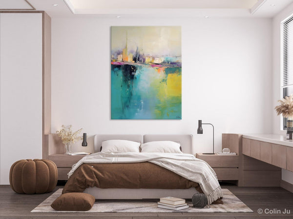 Large Wall Art Painting for Dining Room, Oversized Abstract Art Paintings,Original Canvas Artwork, Contemporary Acrylic Painting on Canvas-Silvia Home Craft