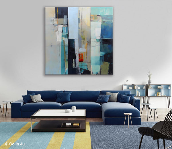 Original Modern Acrylic Art, Abstract Canvas Art for Bedroom, Modern Canvas Art Paintings, Extra Large Abstract Paintings for Dining Room-Silvia Home Craft
