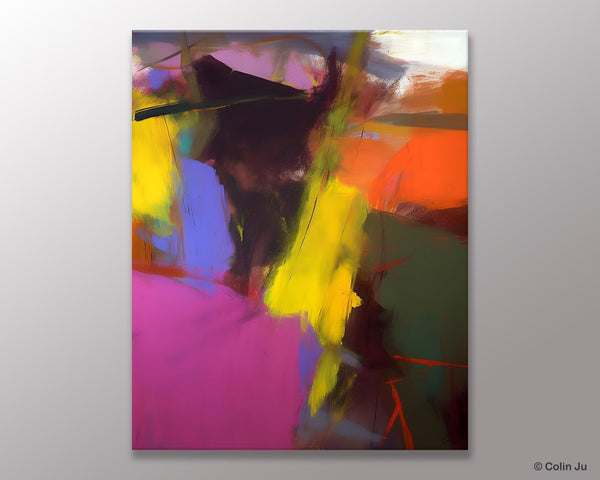 Contemporary Acrylic Paintings, Abstract Paintings for Sale, Modern Wall Art for Living Room, Original Abstract Art, Abstract Art on Canvas-Silvia Home Craft