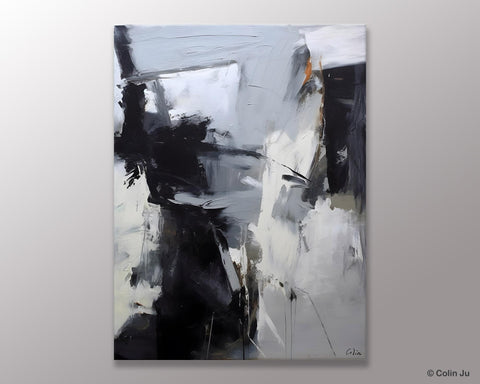 Original Abstract Canvas Art, Large Wall Painting for Bedroom, Hand Painted Canvas Art, Large Modern Paintings, Acrylic Painting on Canvas-Silvia Home Craft