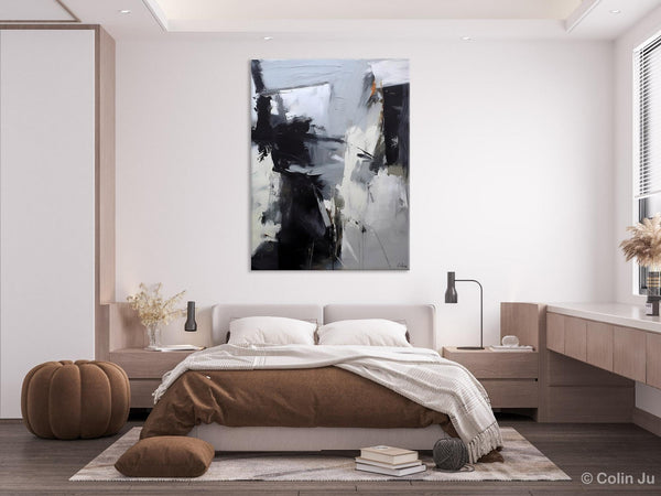 Original Abstract Canvas Art, Large Wall Painting for Bedroom, Hand Painted Canvas Art, Large Modern Paintings, Acrylic Painting on Canvas-Silvia Home Craft