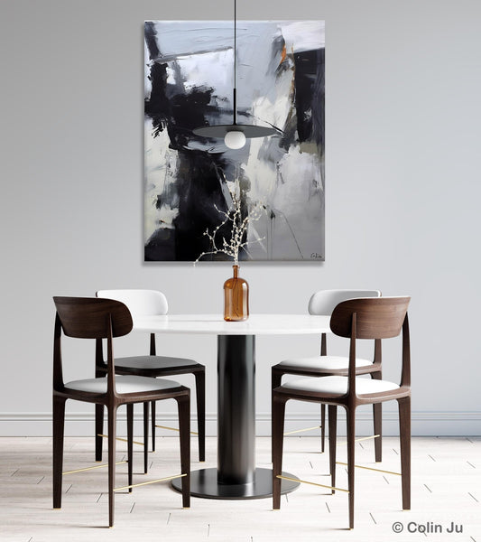 Original Abstract Canvas Art, Large Wall Painting for Bedroom, Hand Painted Canvas Art, Large Modern Paintings, Acrylic Painting on Canvas-Silvia Home Craft