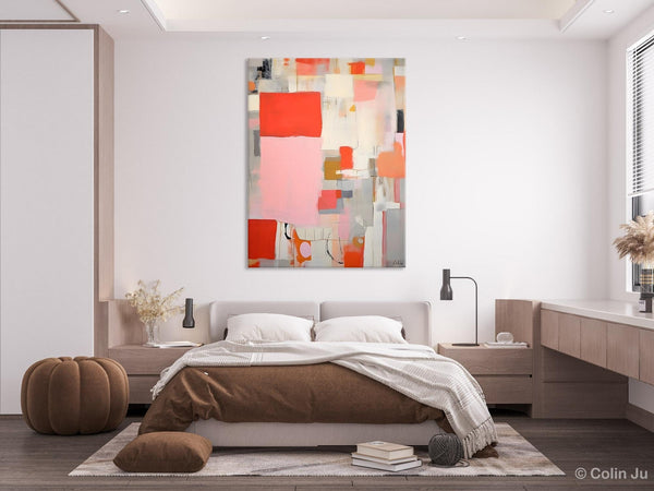 Original Wall Art Paintings, Large Paintings for Sale, Large Modern Canvas Art for Bedroom, Hand Painted Canvas Art, Acrylic Art on Canvas-Silvia Home Craft