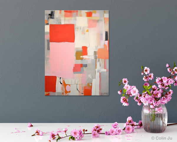 Original Wall Art Paintings, Large Paintings for Sale, Large Modern Canvas Art for Bedroom, Hand Painted Canvas Art, Acrylic Art on Canvas-Silvia Home Craft