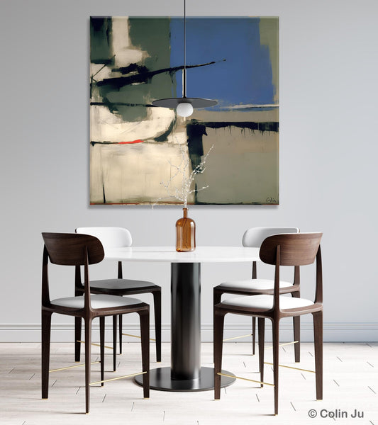 Original Abstract Art for Living Room, Contemporary Wall Art on Canvas, Extra Large Abstract Art for Bedroom, Modern Acrylic Art for Sale-Silvia Home Craft