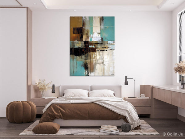 Hand Painted Canvas Art, Modern Paintings, Extra Large Paintings for Living Room, Large Contemporary Wall Art, Original Abstract Painting-Silvia Home Craft