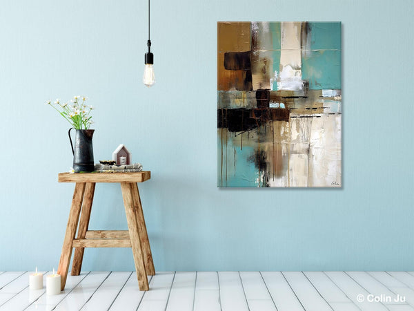 Hand Painted Canvas Art, Modern Paintings, Extra Large Paintings for Living Room, Large Contemporary Wall Art, Original Abstract Painting-Silvia Home Craft