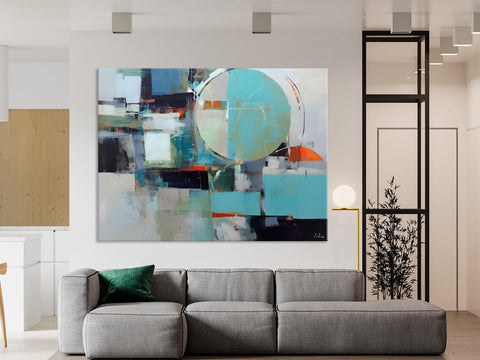 Extra Large Modern Canvas Paintings, Hand Painted Canvas Art, Large Original Wall Art Painting for Bedroom, Acrylic Paintings on Canvas-Silvia Home Craft