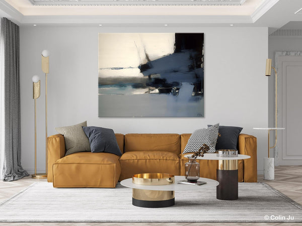 Original Abstract Art, Abstract Paintings for Sale, Modern Wall Art for Living Room, Contemporary Acrylic Paintings, Abstract Art on Canvas-Silvia Home Craft