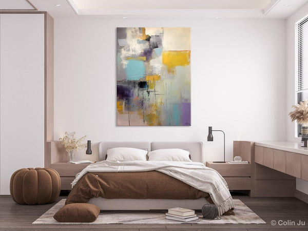 Modern Paintings, Extra Large Paintings for Living Room, Large Contemporary Wall Art, Hand Painted Canvas Art, Original Abstract Painting-Silvia Home Craft